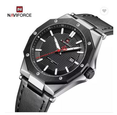NAVIFORCE 9200L SBB Luxury watch Japan Quartz movement mens wristwatch PU strap factory custom Alloy with Date watches 2022