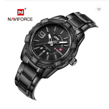 NAVIFORCE 9117S BB Luxury Brand Watches Men Fashion Classic Stainless Steel Sport Quartz WristWatch Male Water Resistant Analog Clock