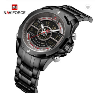 NAVIFORCE 9170 BGY Men Watches Luxury Water Resistant Clock Chronograph Military Fashion business Quartz Watch Mens Sport