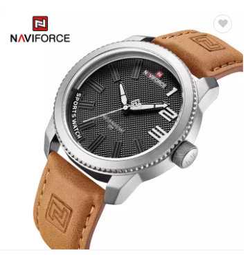 NAVIFORCE 9202L SWLBN Fashion Brand New Style wrist watches for men Quartz Watch Water Resistant Sports Leather 2022 relojs