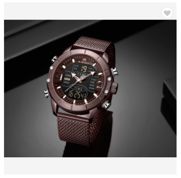 NAVIFORCE 9153S CECE Watch Men Sports Quartz Watches Luxury Brand Stainless Steel Water Resistant LED Digital Wristwatch