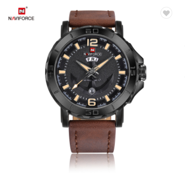 NAVIFORCE 9122 BYDBN Men’s Fashion Business Quartz Wristwatches Creative Sports Watches Men Luxury Brand Watch Clock Male
