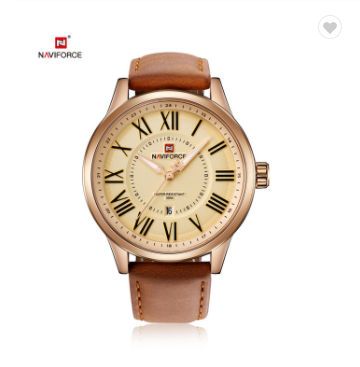 NAVIFORCE 9126 RGRGBN Fashion Mens Watches Luxury Quartz Men Week Date Sport Wrist Watch Male Water Resistant Clock Business
