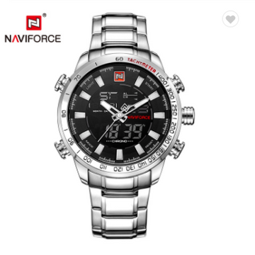 NAVIFORCE 9093 SBW Military Sports Watches Men Luxury Top Brand Digital Quartz Watch Men’s Water Resistant Wrist Watch Clock
