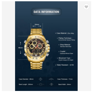 NAVIFORCE 9188 GGG Men Military Luxury Watch Quartz Sport Casual Full Steel Wrist watch Digital Analog Water Resistant Clock