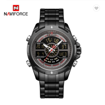NAVIFORCE 9170 BGY Men Watches Luxury Water Resistant Clock Chronograph Military Fashion business Quartz Watch Mens Sport