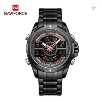 NAVIFORCE 9170 BGY Men Watches Luxury Water Resistant Clock Chronograph Military Fashion business Quartz Watch Mens Sport