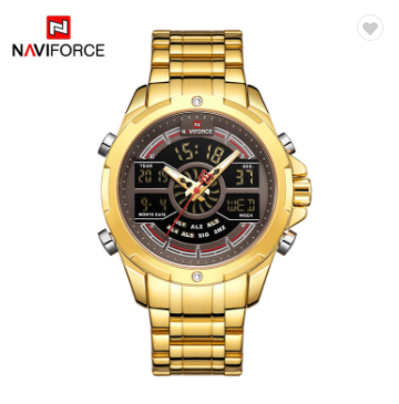 NAVIFORCE 9170 GCE Men Watches Luxury Water Resistant Clock Chronograph Military Fashion business Quartz Watch Mens Sport