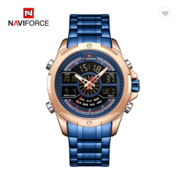 NAVIFORCE 9170 RGBE Men Watches Luxury Water Resistant Clock Chronograph Military Fashion business Quartz Watch Mens Sport