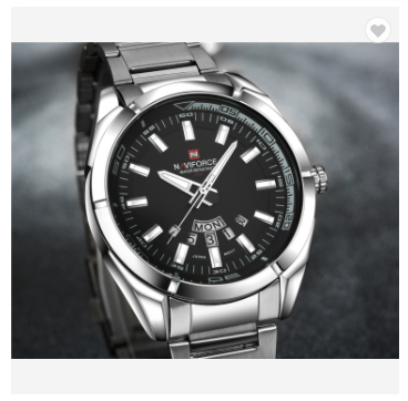 NAVIFORCE 9038 SB Brand Men Watches Business Quartz Watch Men’s Stainless Steel Band 30M Water Resistant Date Wristwatches