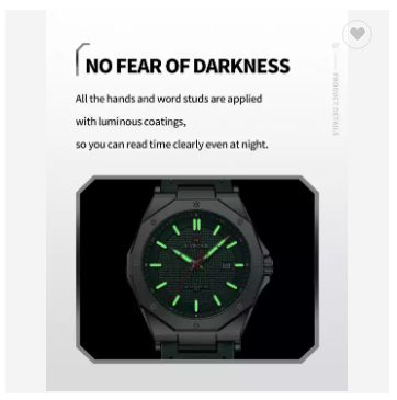 NAVIFORCE 9200L SGNGN New model Quartz Watches for men casual sport Green Leather wristwatch with 30m water resistant 2022