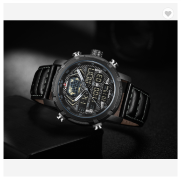NAVIFORCE 9160 BGYB Men Watch Fashion Luxury Leather Sports Watches Quartz LED Digital Clock Water Resistant Military Wrist Watch