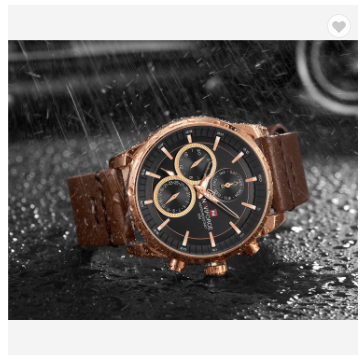 NAVIFORCE 9148 RGBDBN Men Military Genuine Leather Sport Men’s Watches Water Resistant Chronograph Quartz Luxury Business Clock Date