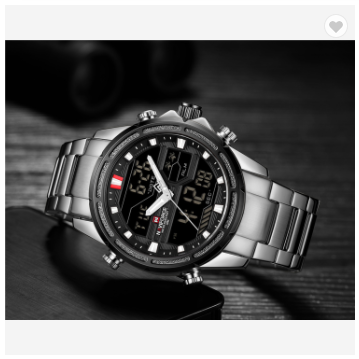NAVIFORCE 9138S SBW Watches for Men Luxury Brand Sport Quartz Wristwatch Water Resistant Military Digital Male Clock Steel