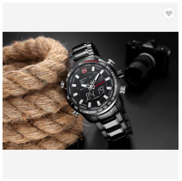 NAVIFORCE 9093 BBW Military Sports Watches Men Luxury Top Brand Digital Quartz Watch Men’s Water Resistant Wrist Watch Clock