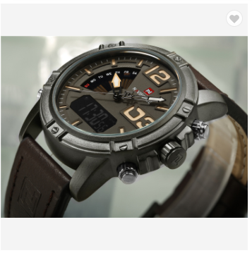 NAVIFORCE 9095 BCEDBN Men’s Fashion Sport Watches Men Quartz Analog Date Clock Man Leather Military Water Resistant Watch