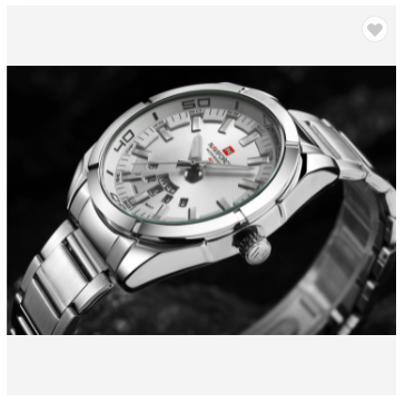 NAVIFORCE 9038 SW Brand Men Watches Business Quartz Watch Men’s Stainless Steel Band 30M Water Resistant Date Wristwatches