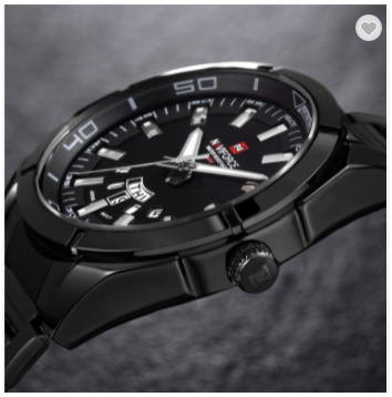 NAVIFORCE 9038 BB Brand Men Watches Business Quartz Watch Men’s Stainless Steel Band 30M Water Resistant Date Wristwatches