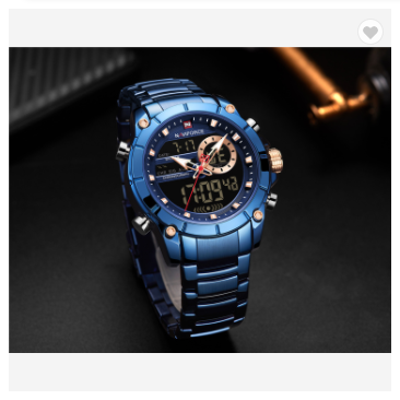 NAVIFORCE 9163 BEBE Men Military Sport Wrist Watch Quartz Steel Water Resistant Dual Display Male Clock Watches Luxury Fashion