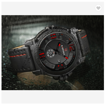 NAVIFORCE 9099 BRB Sport Mens Watches Top Brand Luxury Water Resistant Leather Quartz Military Wristwatch Male Clock