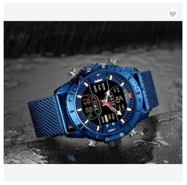 NAVIFORCE 9153S BEBE Watch Men Sports Quartz Watches Luxury Brand Stainless Steel Water Resistant LED Digital Wristwatch