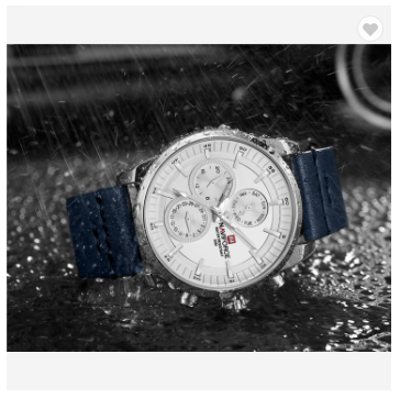 NAVIFORCE 9148 SWBE Brand Men Military Genuine Leather Sport Men’s Watches Water Resistant Chronograph Quartz Clock Date