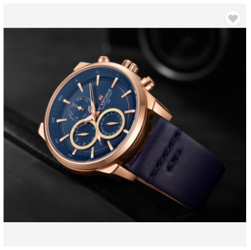 NAVIFORCE 9148 RGBEDBE Men Military Genuine Leather Sport Men’s Watches Water Resistant Chronograph Quartz Luxury Business Clock Date