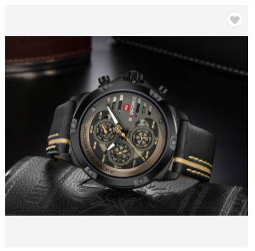 NAVIFORCE 9110 BYBN Men’s Fashion Sports Watches Water Resistant Leather Strap Creative Analog Quartz Wrist Watch Men Clock