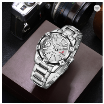 NAVIFORCE 9117S SW Luxury Watches Men Fashion Classic Stainless Steel Sport Quartz WristWatch Male Water Resistant Analog Clock