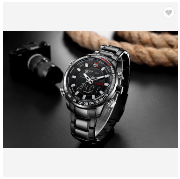 NAVIFORCE 9093 BBW Military Sports Watches Men Luxury Top Brand Digital Quartz Watch Men’s Water Resistant Wrist Watch Clock