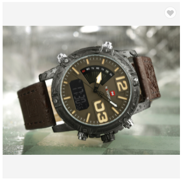 NAVIFORCE 9095 BCEDBN Men’s Fashion Sport Watches Men Quartz Analog Date Clock Man Leather Military Water Resistant Watch