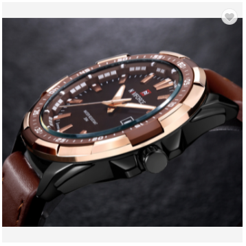NAVIFORCE 9056 BCE Mens Watches Luxury Brand Fashion Sport Men Water Resistant Quartz Clock Male Army Military Leather Wrist Watch