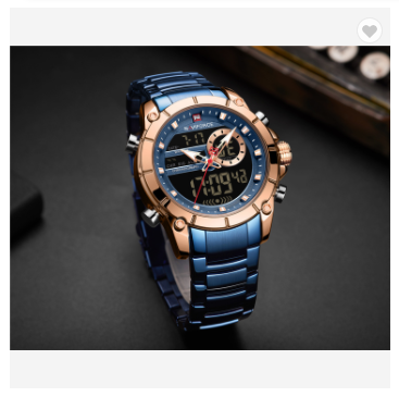 NAVIFORCE 9163 RGBE Men Military Sport Wrist Watch Quartz Steel Water Resistant Dual Display Male Clock Watches Luxury Fashion