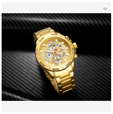 NAVIFORCE 9165 GG Luxury Brand Mens Sport Watches Full Steel Quartz Watch Men Date Week Water Resistant Fashion