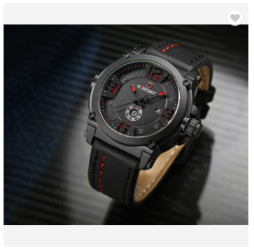 NAVIFORCE 9099 BRB Sport Mens Watches Top Brand Luxury Water Resistant Leather Quartz Military Wristwatch Male Clock
