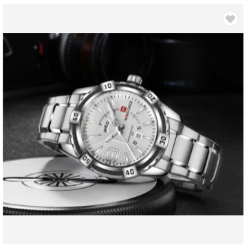 NAVIFORCE 9117S SW Luxury Watches Men Fashion Classic Stainless Steel Sport Quartz WristWatch Male Water Resistant Analog Clock