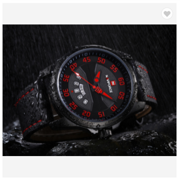 NAVIFORCE 9124 BRB Fashion Brand Men Watch Casual Leather Quartz Analog Wrist Watches Water Resistant Auto Week Date Clock