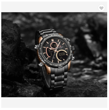 NAVIFORCE 9182 RGB Men Watch Luxury Sport Watches Mens Chronograph Quartz Wristwatch Date Male Clock