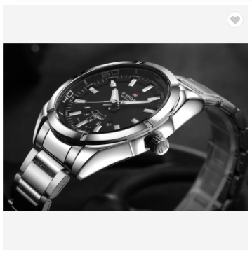 NAVIFORCE 9038 SB Brand Men Watches Business Quartz Watch Men’s Stainless Steel Band 30M Water Resistant Date Wristwatches