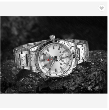 NAVIFORCE 9038 SW Brand Men Watches Business Quartz Watch Men’s Stainless Steel Band 30M Water Resistant Date Wristwatches