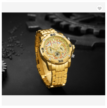 NAVIFORCE 9175 GG Men Watches Luxury Chronograph Quartz Men’s Watch Stainless Steel Strap Casual Luminous Clock