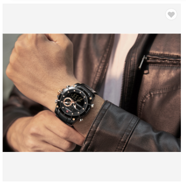 NAVIFORCE 9163 BB Men Military Sport Wrist Watch Quartz Steel Water Resistant Dual Display Male Clock Watches Luxury Fashion