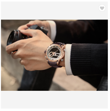 NAVIFORCE 9163 RGCE Men Military Sport Wrist Watch Quartz Steel Water Resistant Dual Display Male Clock Watches Luxury Fashion