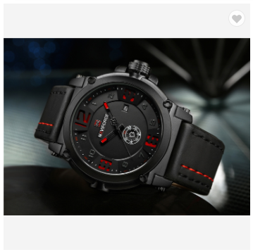NAVIFORCE 9099 BRB Sport Mens Watches Top Brand Luxury Water Resistant Leather Quartz Military Wristwatch Male Clock
