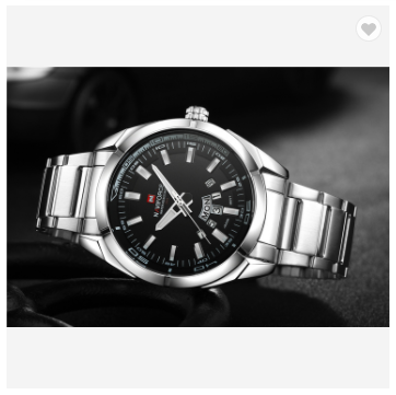 NAVIFORCE 9038 SB Brand Men Watches Business Quartz Watch Men’s Stainless Steel Band 30M Water Resistant Date Wristwatches