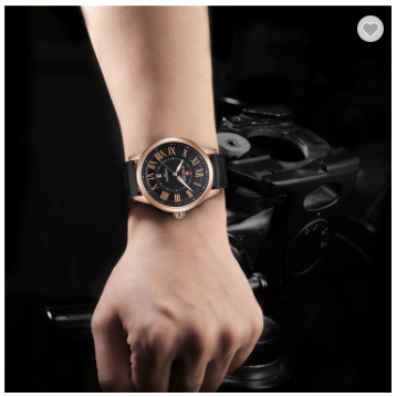 NAVIFORCE 9126 RGBB Fashion Mens Watches Luxury Quartz Men Week Date Sport Wrist Watch Male Water Resistant Clock Business