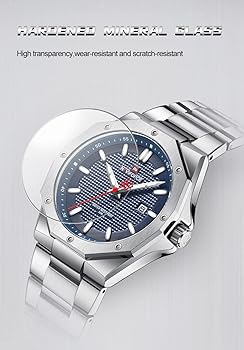 NAVIFORCE 9200S SBE Stainless Steel Quartz Watch – Japan Movement