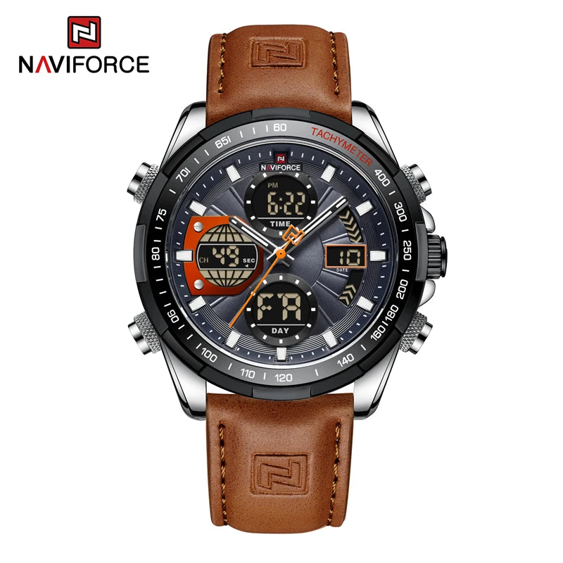 NAVIFORCE NF9197L Men’s Sport Watch 3Bar Water Resistant Quartz - SGYOBN
