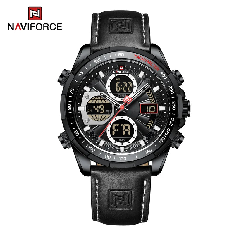 NAVIFORCE NF9197L Men’s Sport Watch 3Bar Water Resistant Quartz - BWB