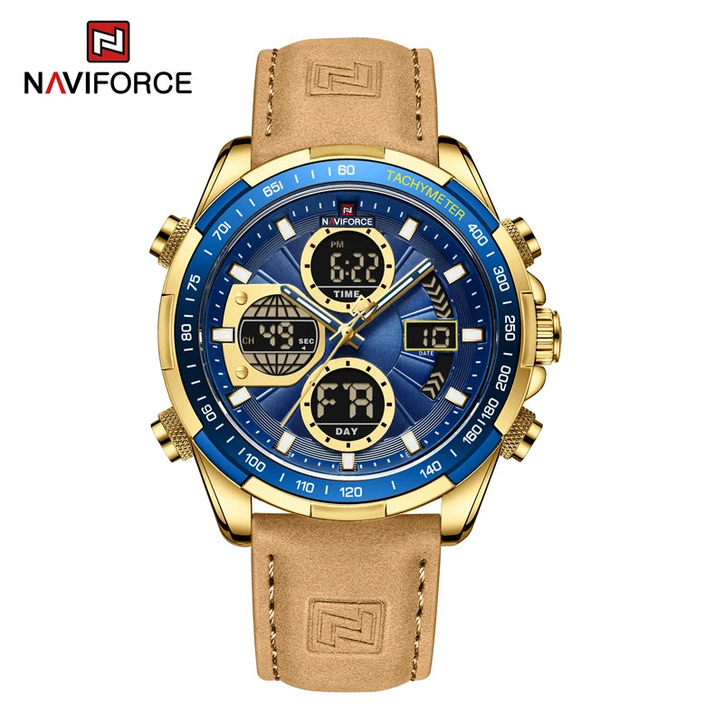 NAVIFORCE NF9197L Men’s Sport Watch 3Bar Water Resistant Quartz - GBEYBN